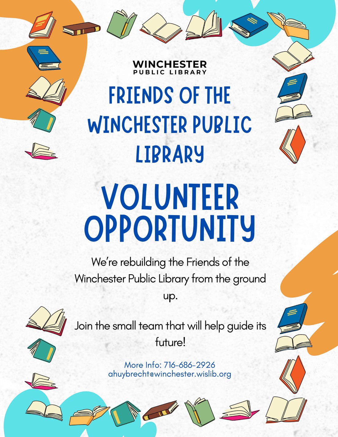 Friends of Library flyer